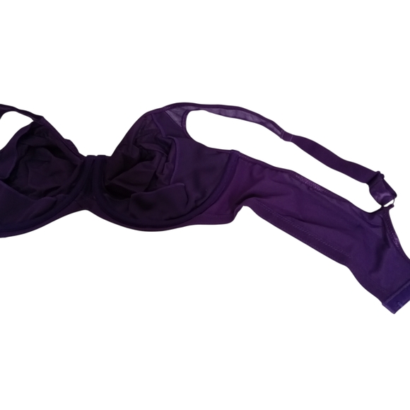 BREEZIES DEEP PURPLE UNDERWIRE BRA 44B STYLE A260366 - Picture 7 of 13